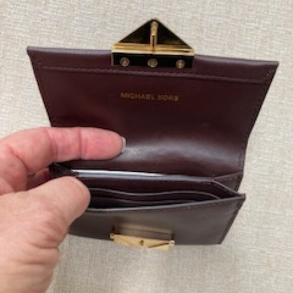 Michael Kors Cece Med Quilted Leather Shoulder Bag + Cece Small Card Case, NWT - Picture 12 of 12